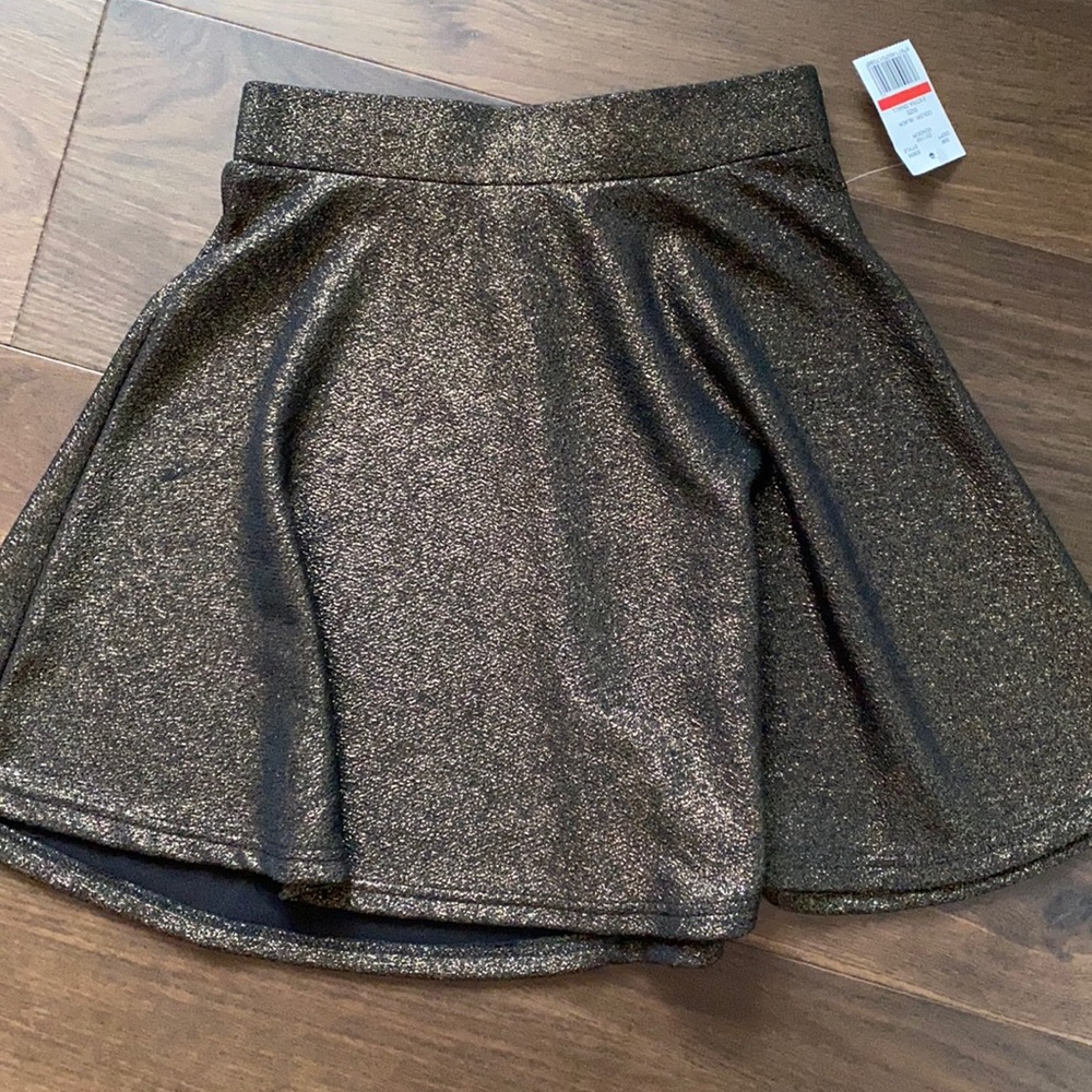 Vonmauer black/gold shimmery skirt from